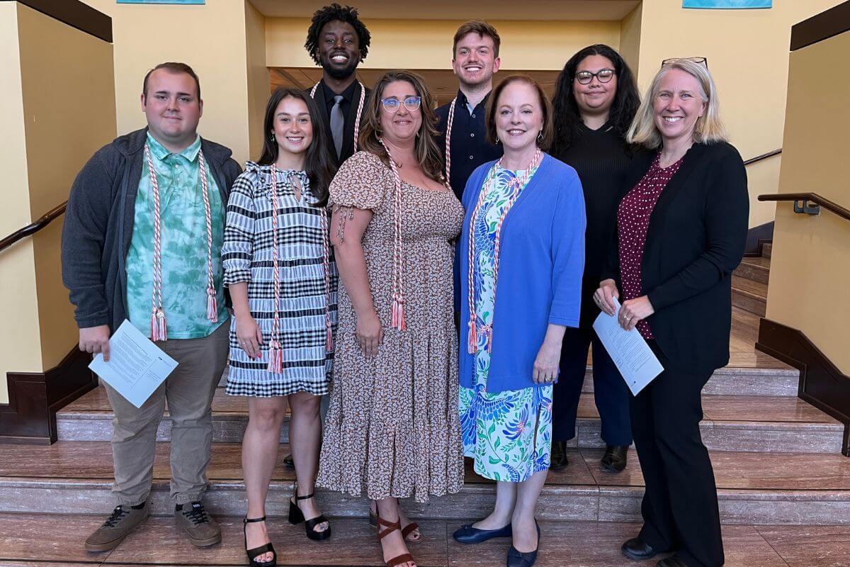 Photo of NLA certification recipients