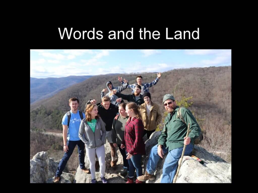 Slide one of Kim Trevathan's Powerpoint presentation made during his Baccalaureate address.