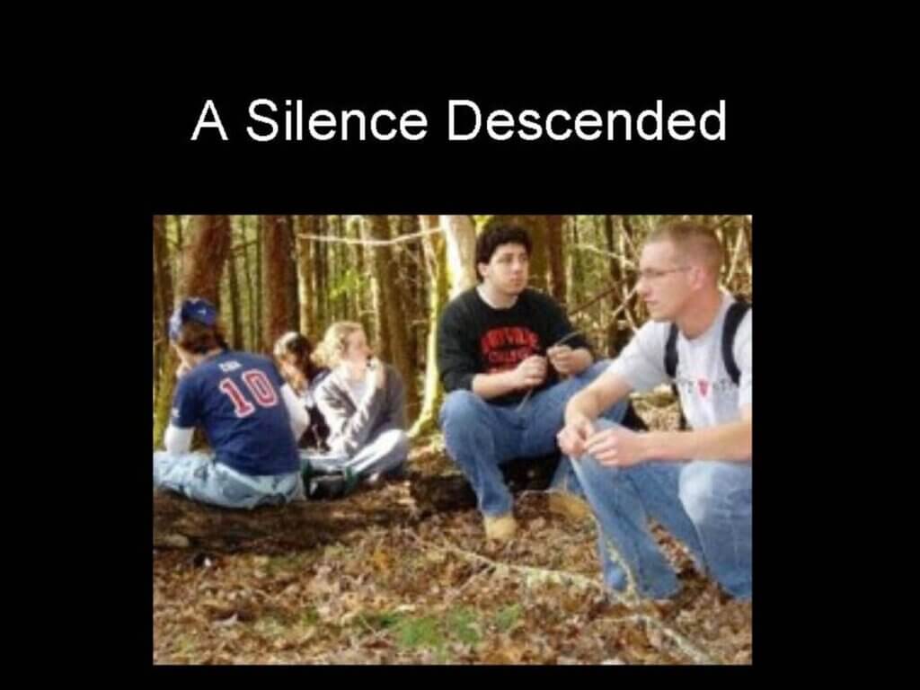 Slide three of Kim Trevathan's Powerpoint presentation made during his Baccalaureate address.