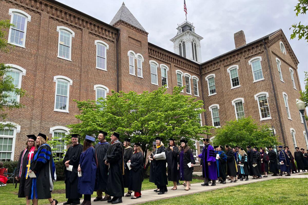 Photo of MC graduates. Maryville College Admissions is expecting even more students in the fall