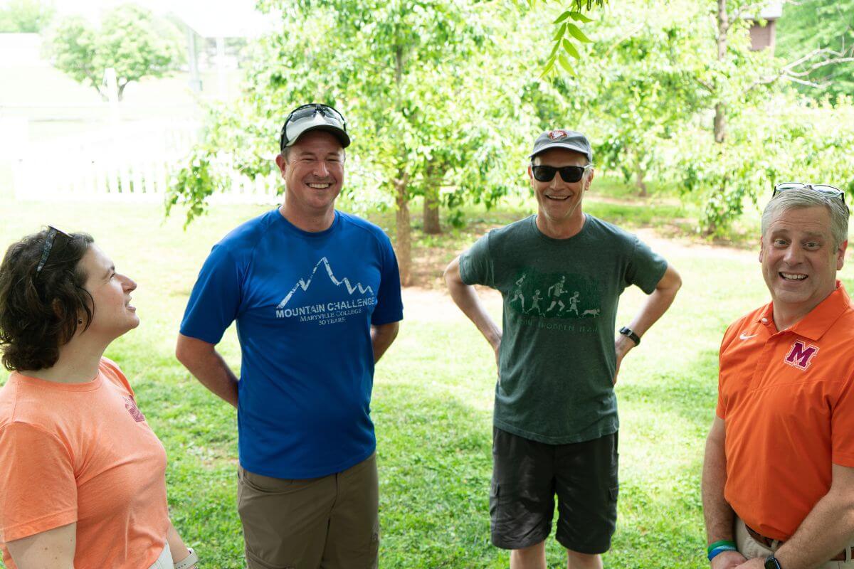 Photo of Suzy Booker, Dan Klingensmith, Tyson Murphy and Bryan Coker