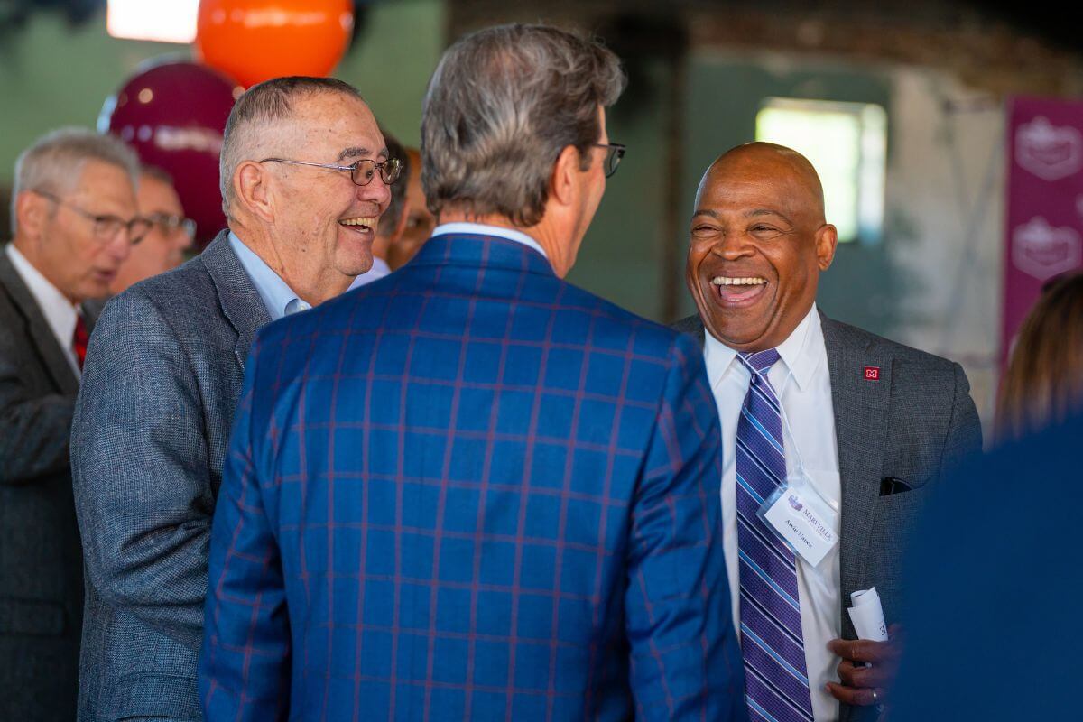 Photo of Maryville College Board members at the new MC Downtown Center