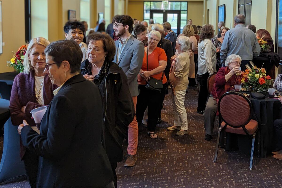 Photo of President's Circle Reception crowd