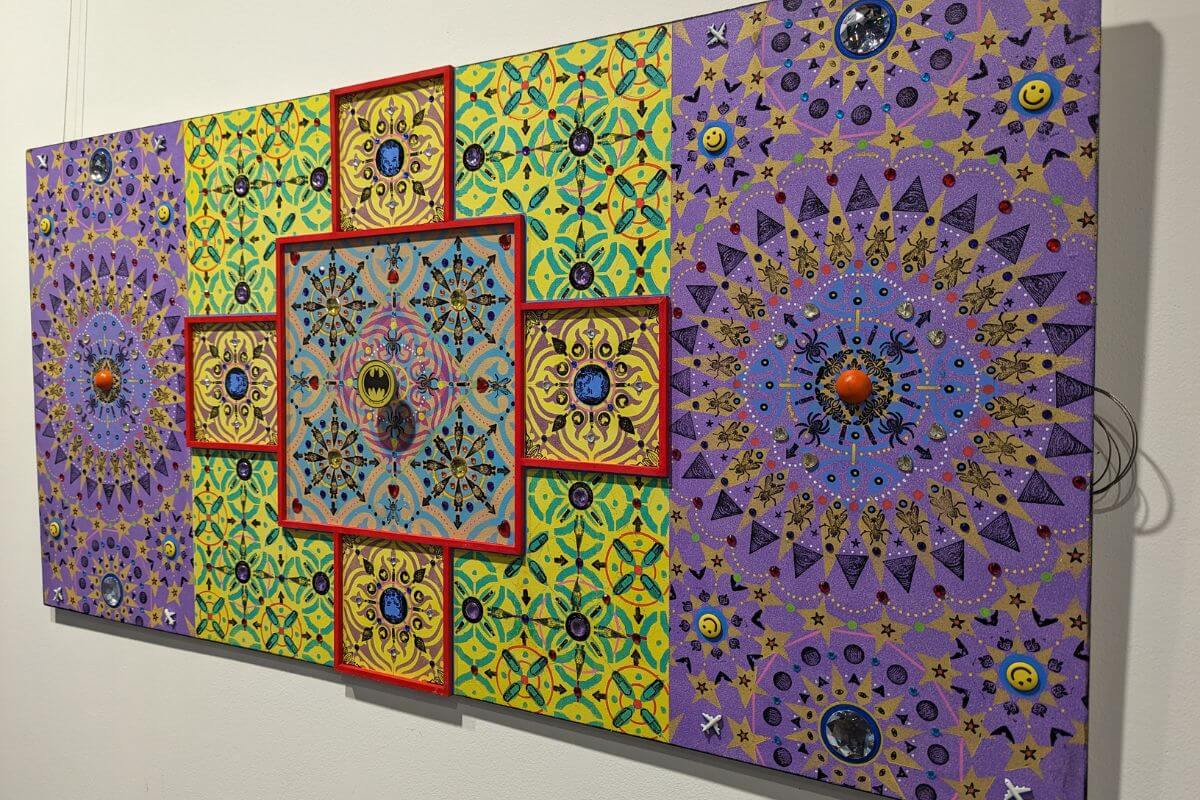 Photo of a painting by Dr. Carl Gombert