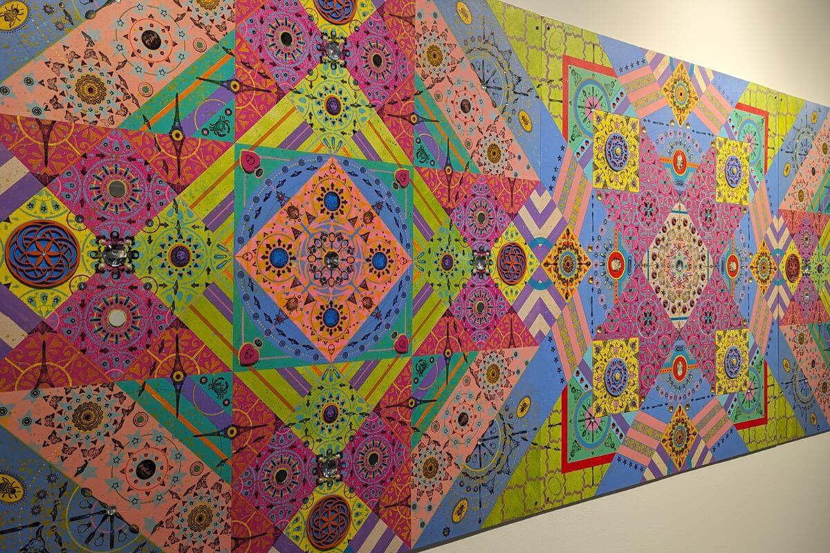 Photo of artwork by Maryville College's Dr. Carl Gombert