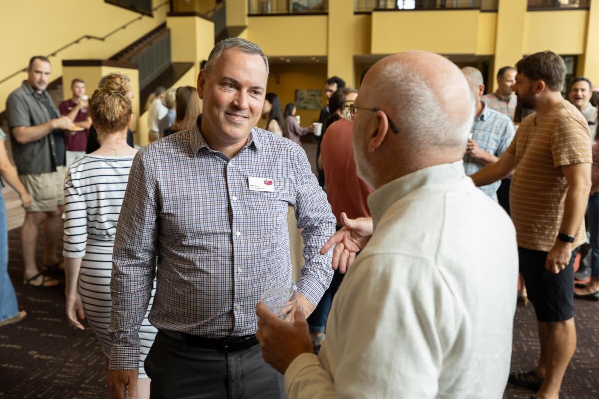 Photo of John Berry and Dr. William Meyer