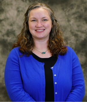 Photo of Jessica Kitchens Lewis '07, newly appointed chaplain in the Maryville College Center for Campus Ministry