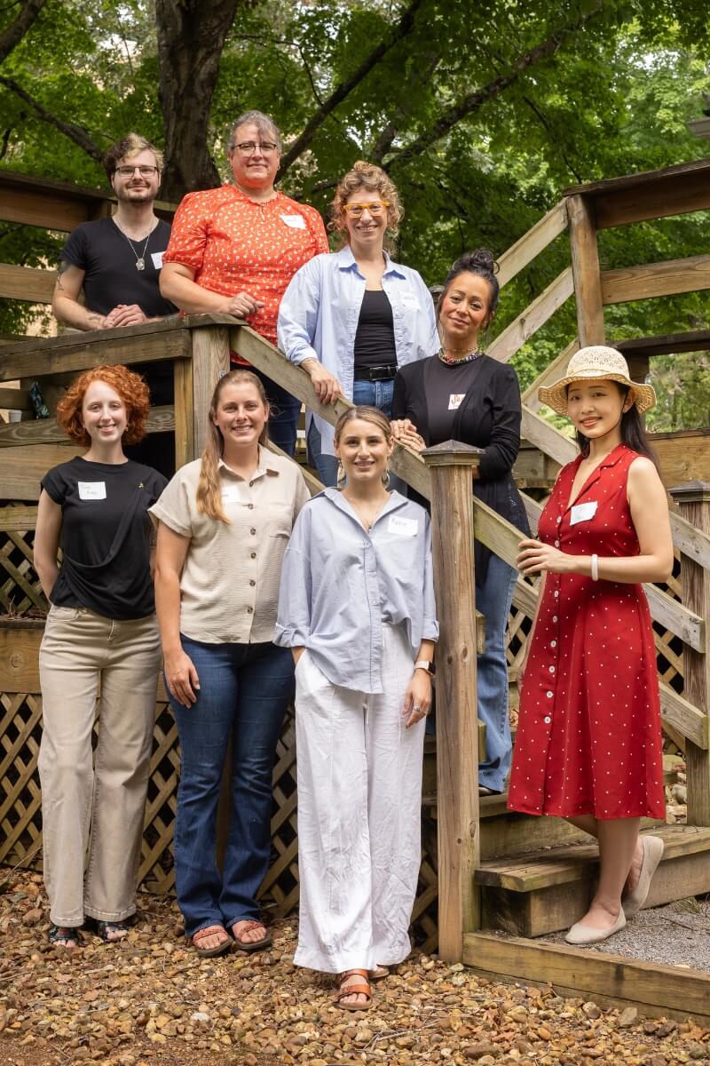 Group photo of the new Maryville College faculty members for the 2024-25 academic year