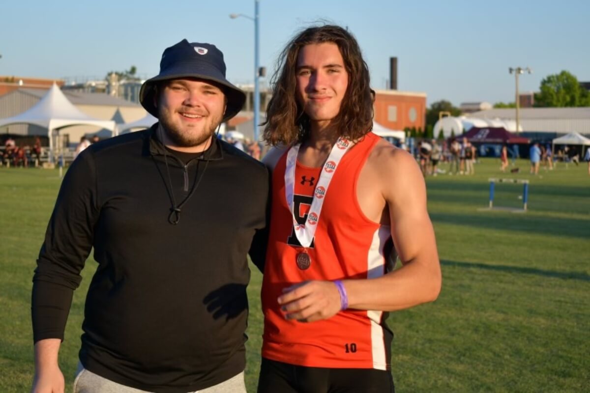 Photo of brothers Sam and John Siepert