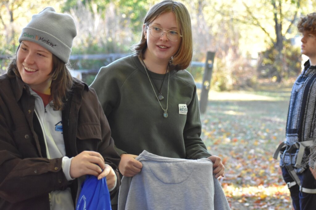 Photo of Catelee Crow '24 during Homecoming 2023.