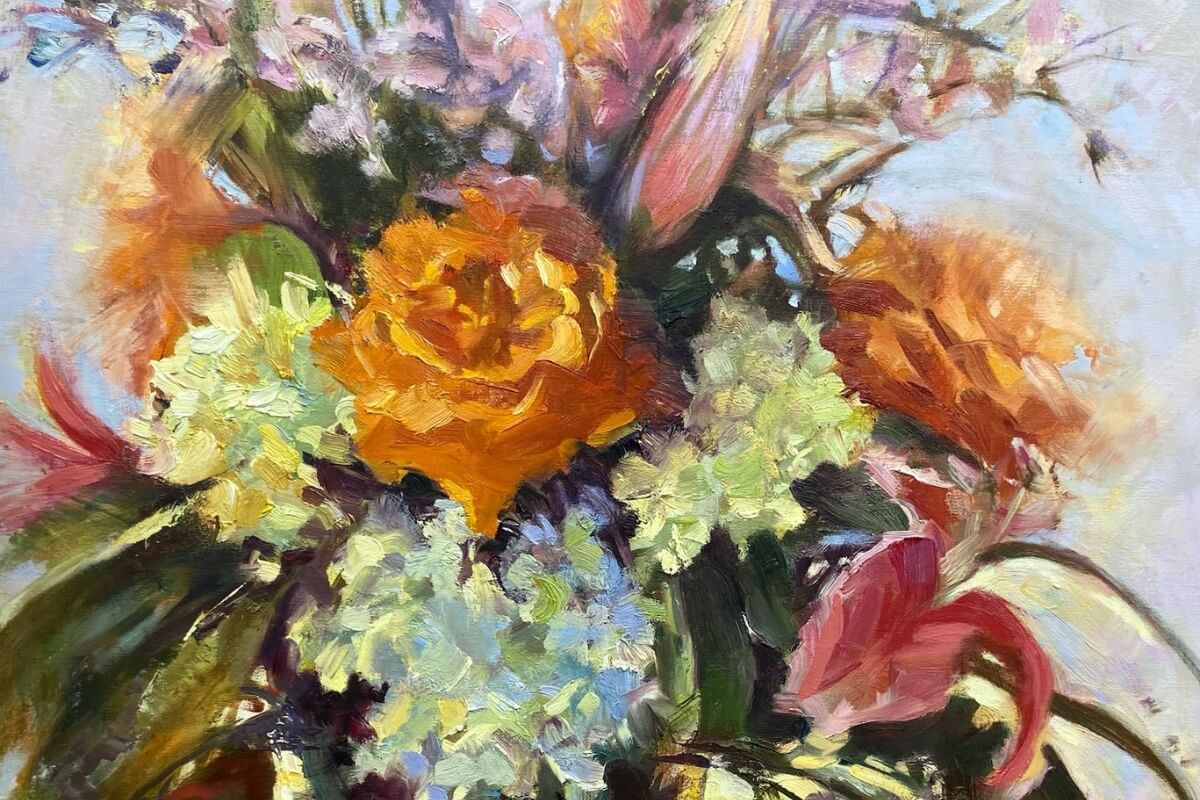 Photo of a painting by Suzanne Jack