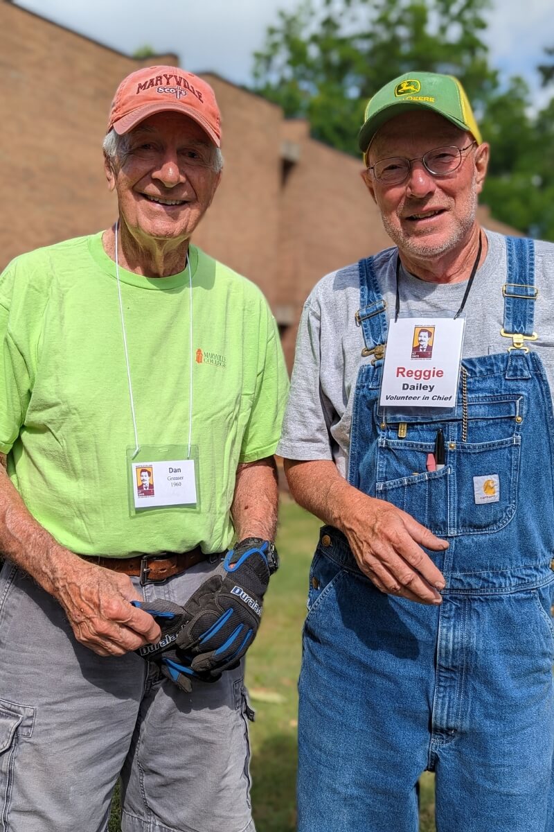 Photo of Dan Greaser and Reggie Dailey