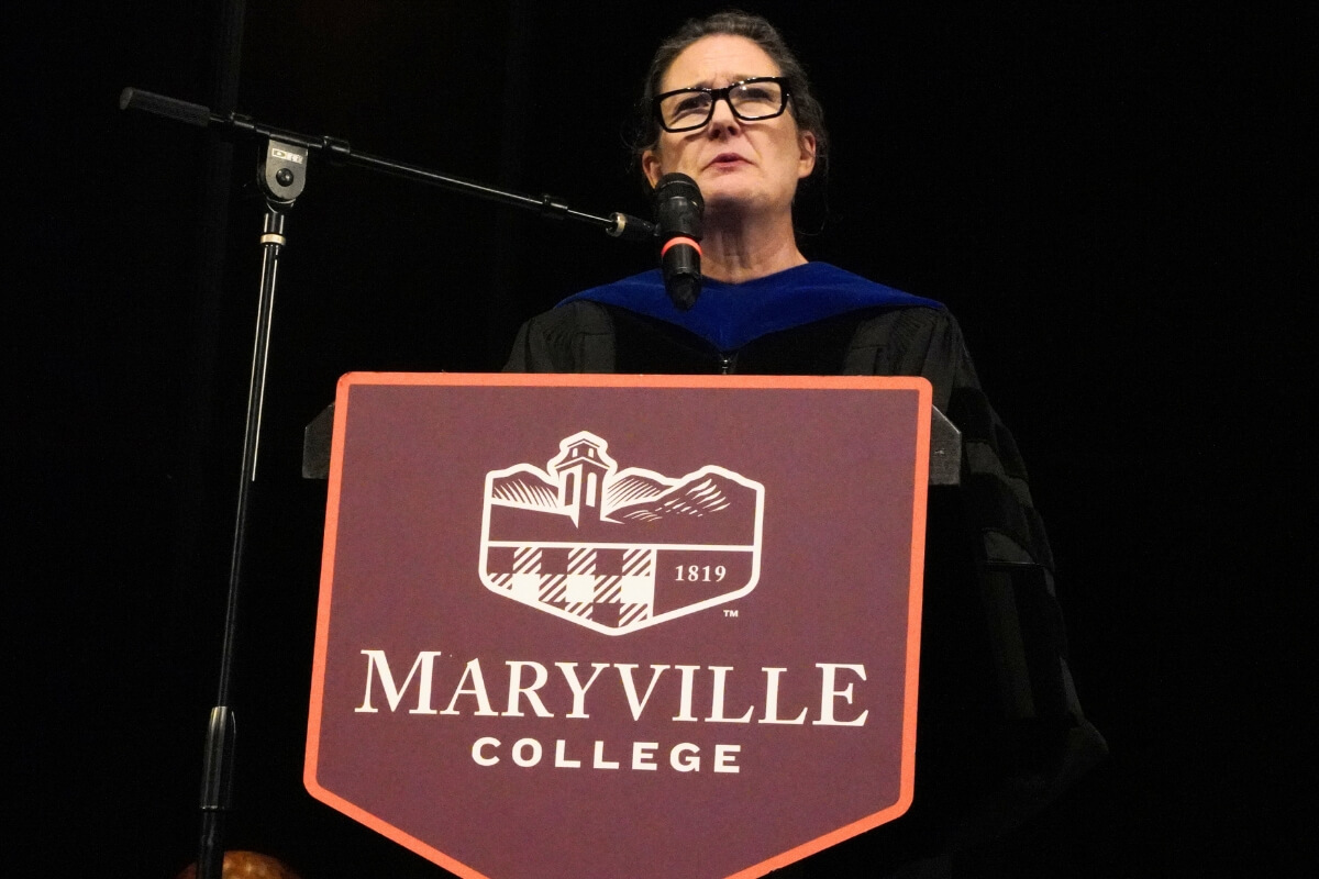 Photo of Dr. Jenifer Greene at Baccalaureate 2024