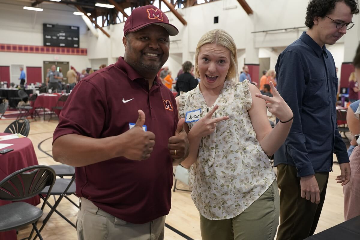 Photo of Yosef Addis and Jackie Eul
