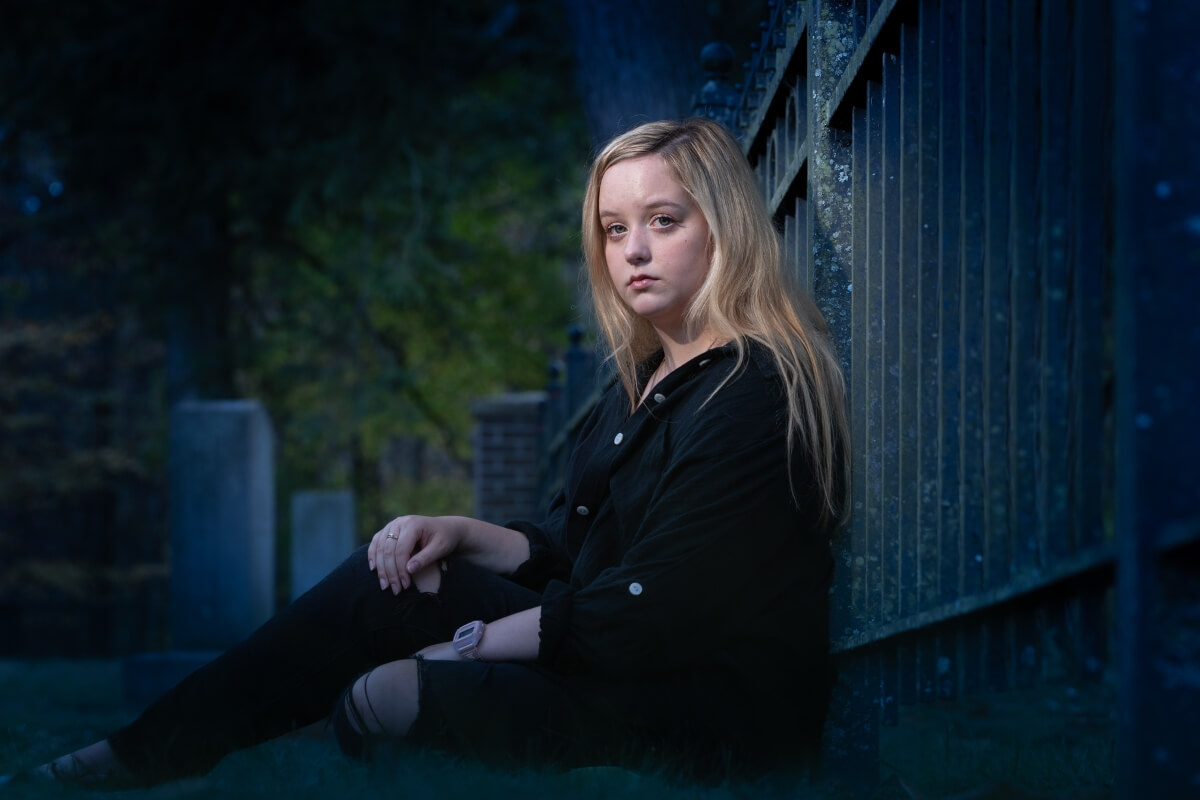 Portrait photo of Grace Rubel '24, a Maryville College Humanities major