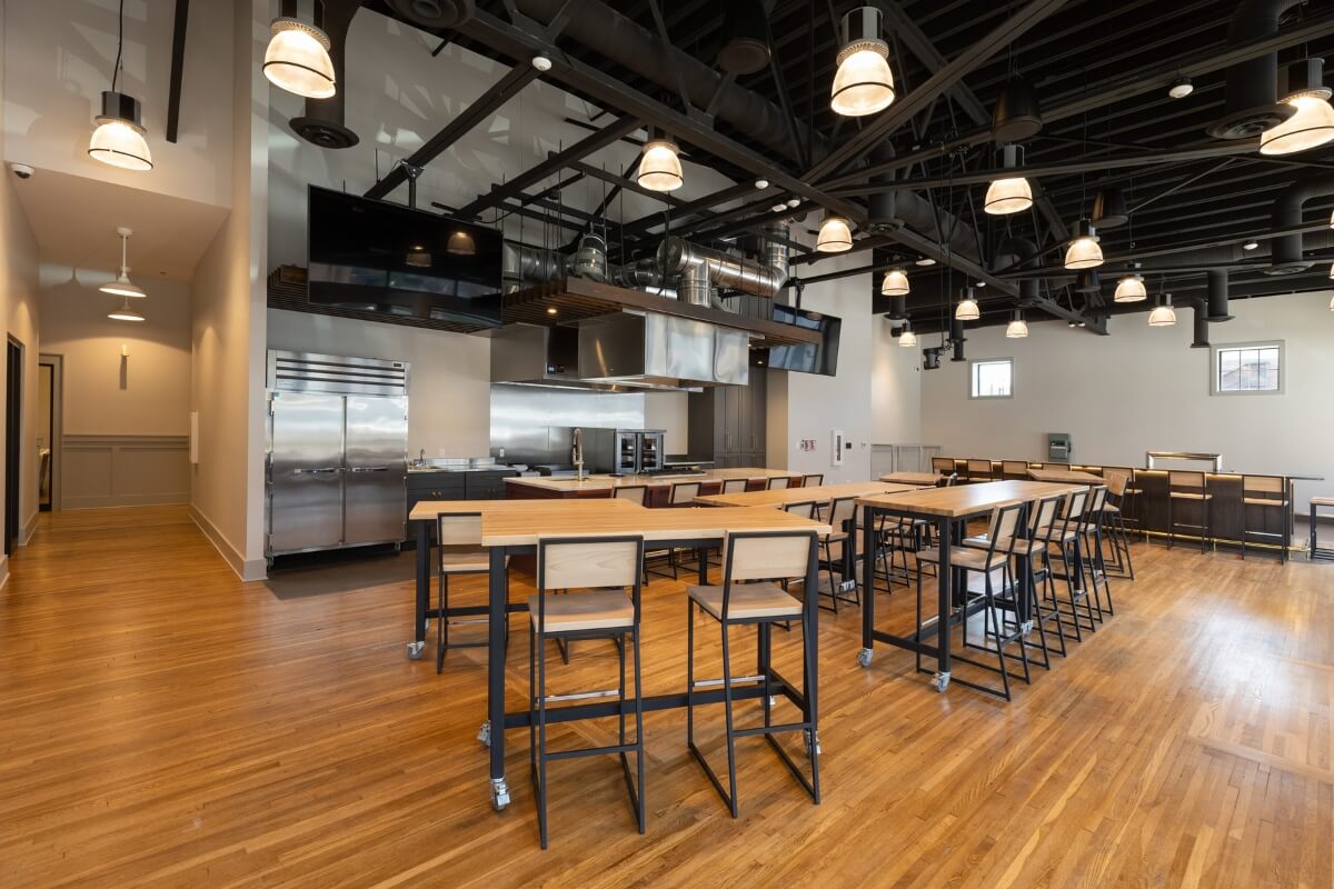 Photo of the interior of the Maryville College Downtown Center