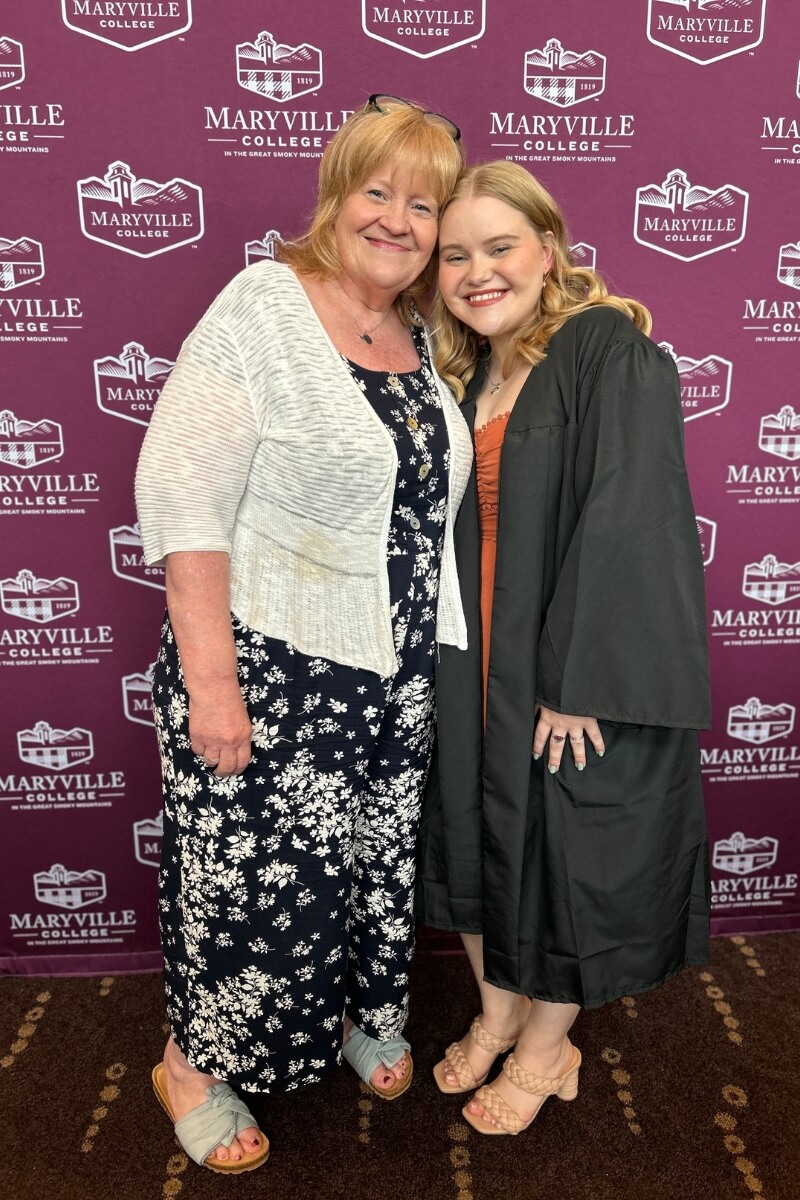 Photo of one of the M4aryville College December graduates