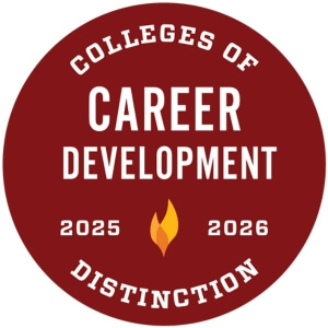 Logo for Career Development College of Distinction, one of the areas for which Maryville College was recognized