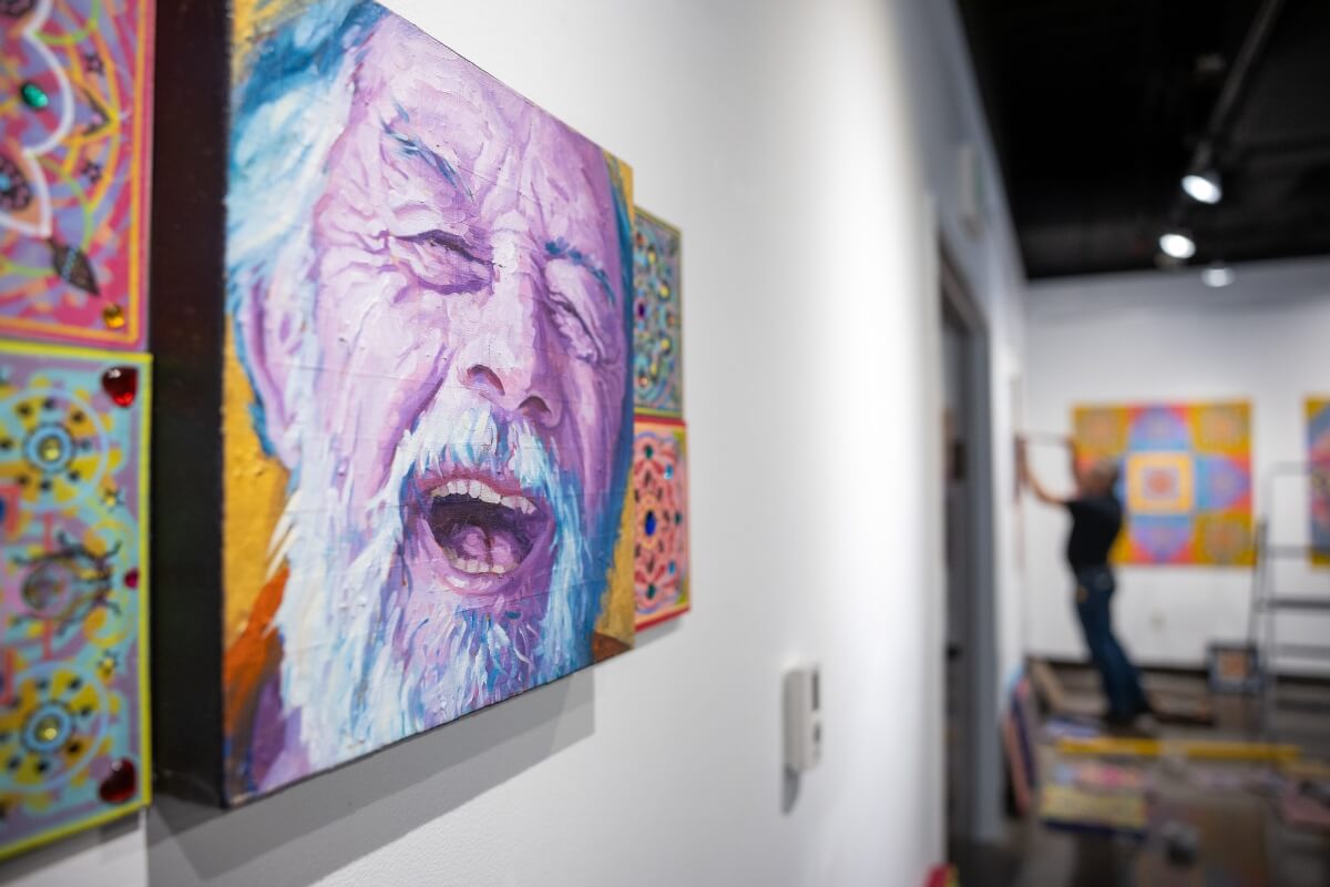 Photo of artwork by Dr. Carl Gombert