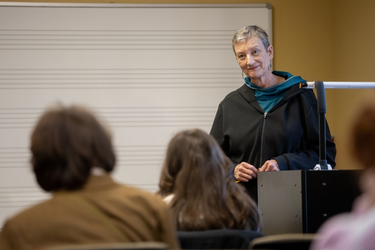 Photo of Alicia Massie-Legg who is retiring after two decades as a Maryville College faculty member