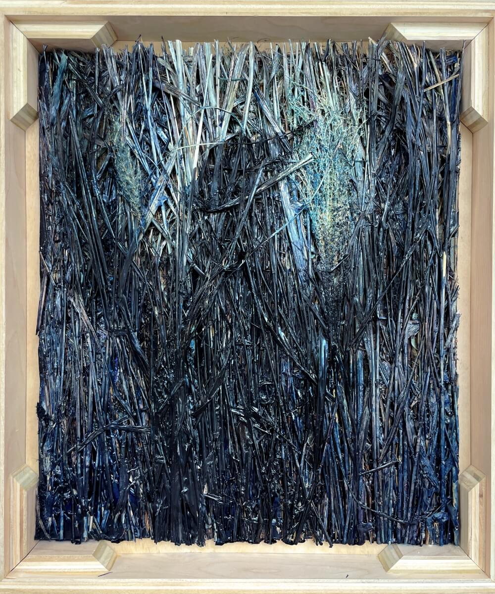 Photo of a piece of art by Professor Sarah Bernstein