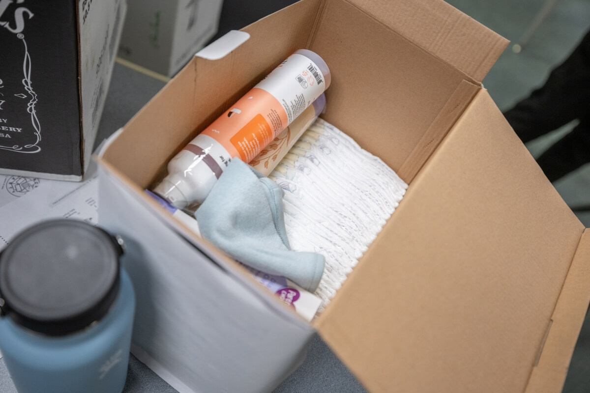 Photo of a hygiene kit