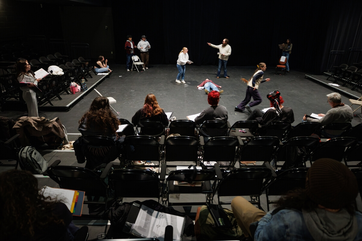 Photo of the cast of Maryville College Theatre's "Romeo and Juliet"