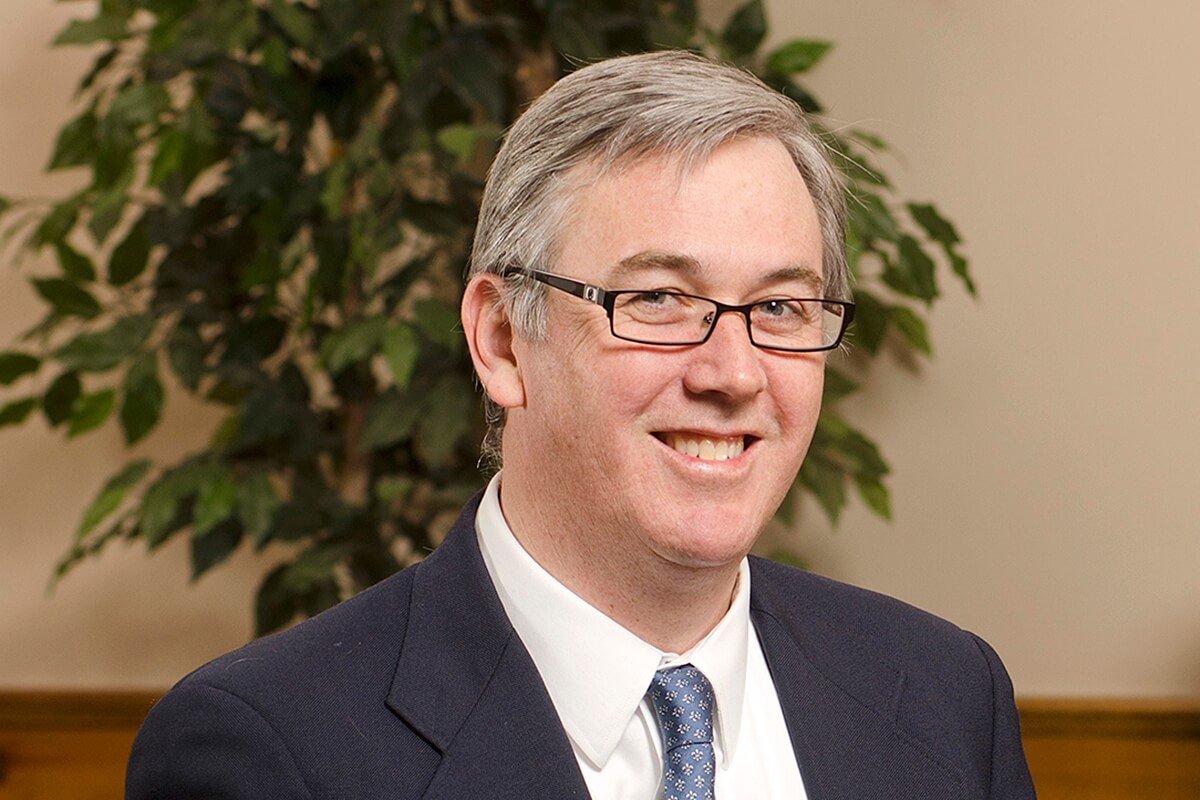 Photo of Dr. Andrew Irvine, professor of religion and philosophy at Maryville College