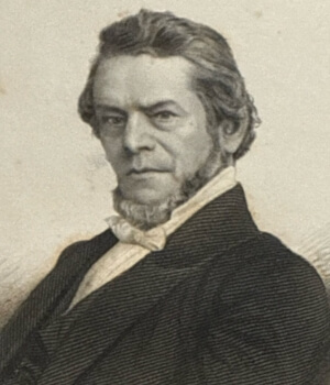 Photo of an engraving of Eli Sawtell, member of the first graduating class of Maryville College