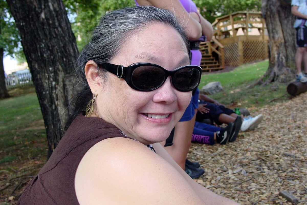 Photo of Dr. Kathie Shiba, smiling at the camera