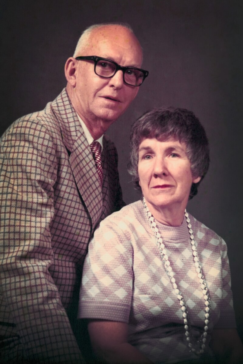 Photo of Gordon and Myrtle Wilkinson from the 1970s