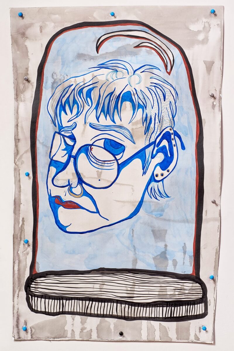 A third photo of artwork by Landin Eldridge