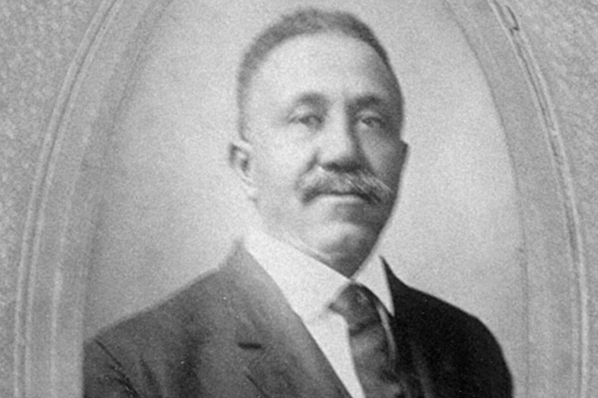 Photo of Rev. Job Childs Lawrence, who inspired a fellowship by Doug Gamble '68 and Nina Gregg