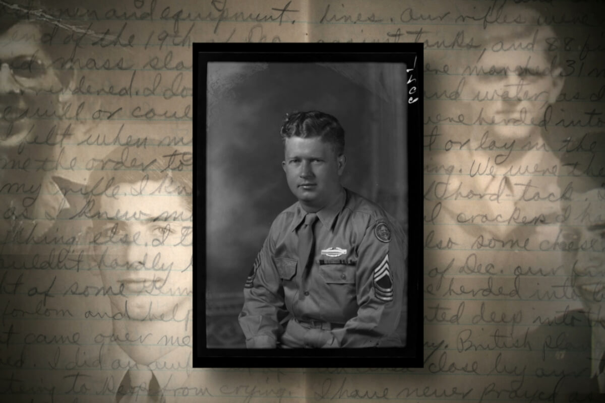 Photo of Master Sgt. Roddie Edmonds, who was awarded the Medal of Honor after his granddaughter began a history project on his heroism for her Maryville College course.