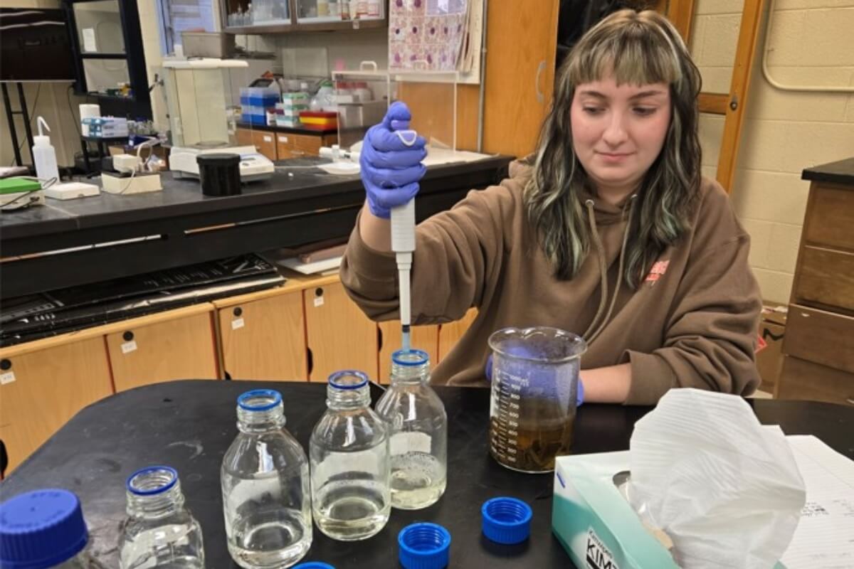 Photo of Maryville College student Lindsey Brasfield