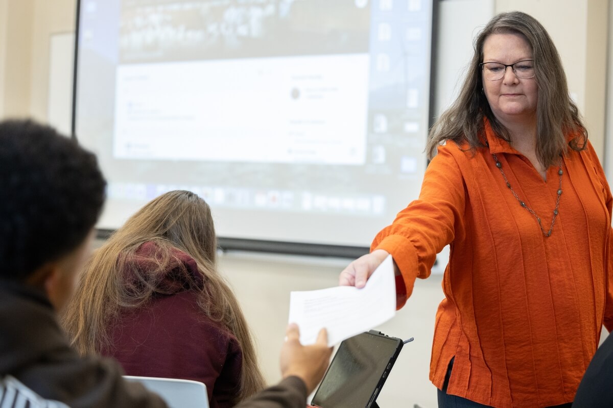Photo of Dr. Nancy Locklin-Sofer, the Maryville College history professor who has researched the Night Marauder killings.