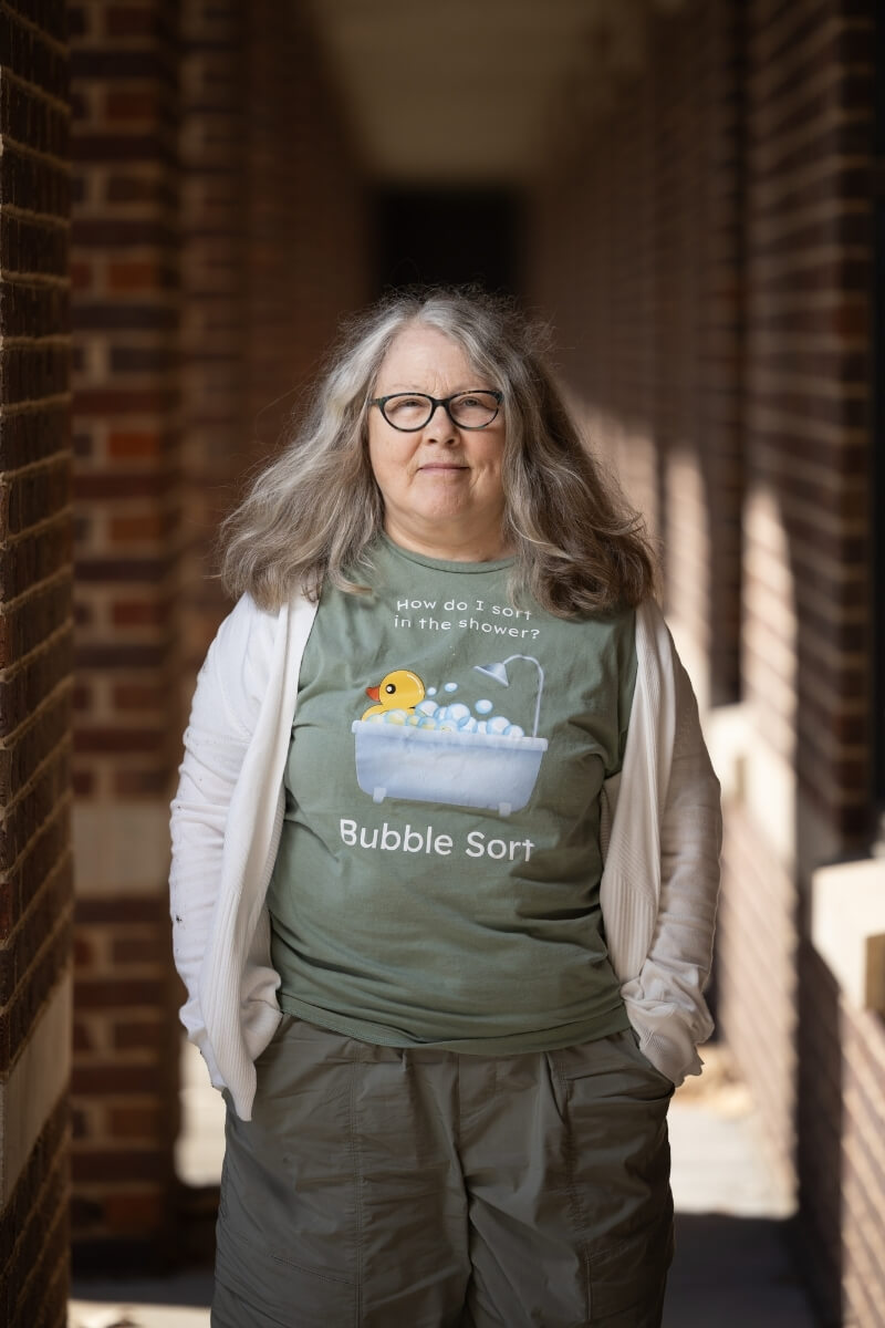 Photo of Dr. Barbara Johnson, retiring from Maryville College at the end of the 2025-26 academic year.