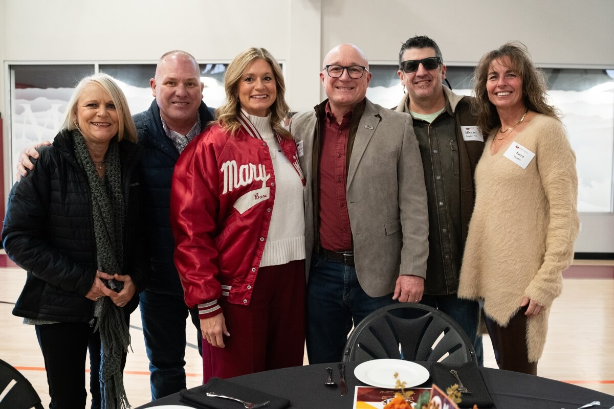 Photo of the First Pitch Banquet on Feb. 7, 2026, celebrating the 150th anniversary of Maryville College baseball