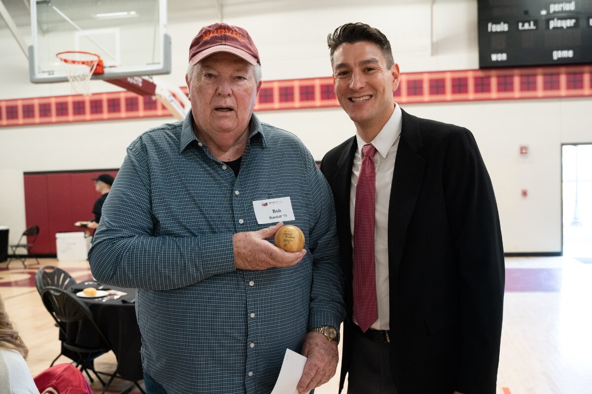 Photo of the First Pitch Banquet on Feb. 7, 2026, celebrating the 150th anniversary of Maryville College baseball
