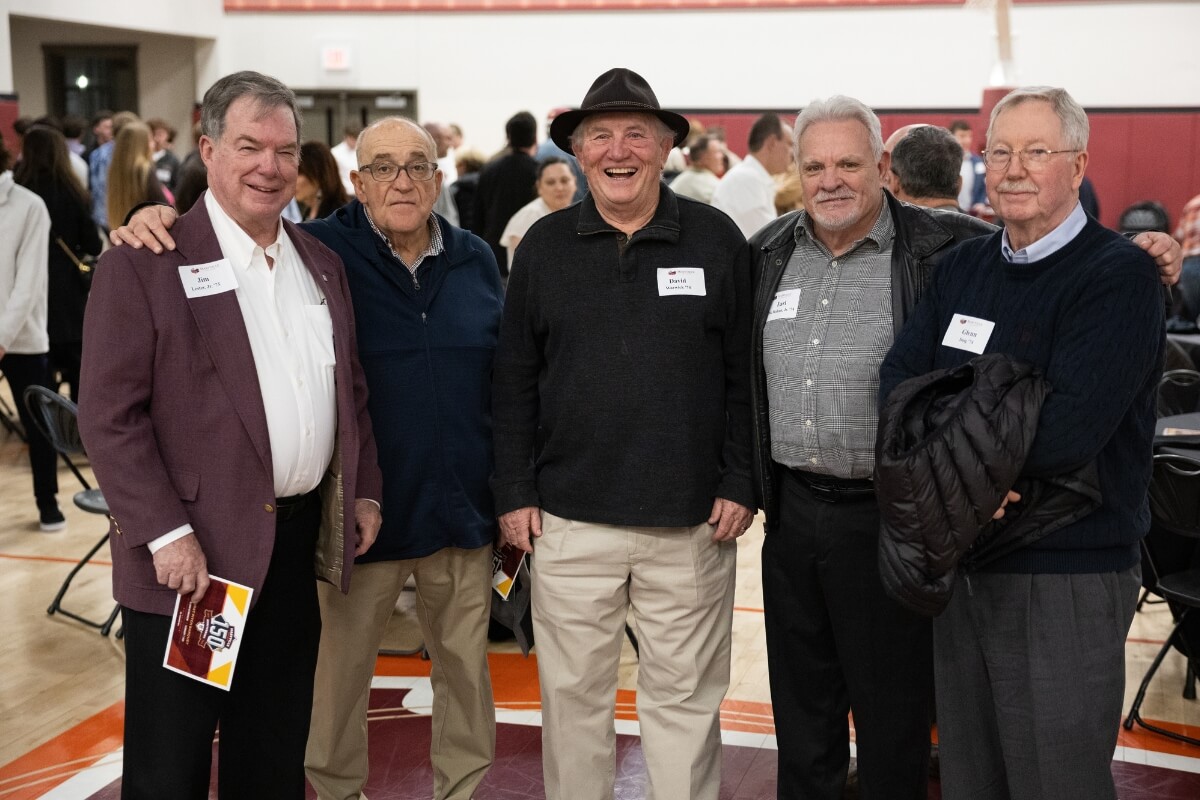 Photo of the First Pitch Banquet on Feb. 7, 2026, celebrating the 150th anniversary of Maryville College baseball