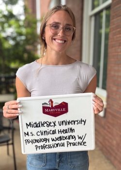Photo of one of many recent Maryville College graduates with impressive plans