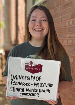 Photo of one of many recent Maryville College graduates with impressive plans