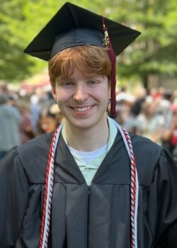 Photo of one of many recent Maryville College graduates with impressive plans