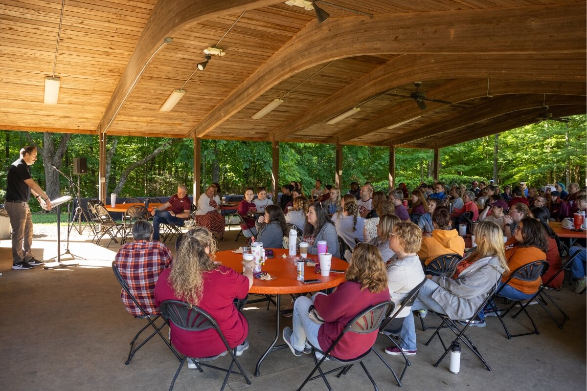 Photo of a crowd at Staff Day 2026