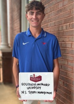 Photo of one of many recent Maryville College graduates with impressive plans